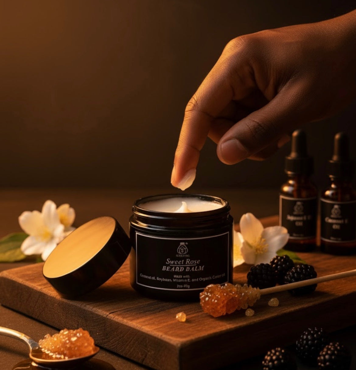 Sweet Rose Beard Balm