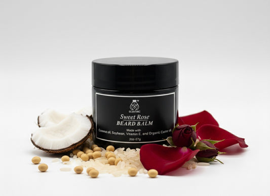 Sweet Rose Beard Balm/Oil Bundle
